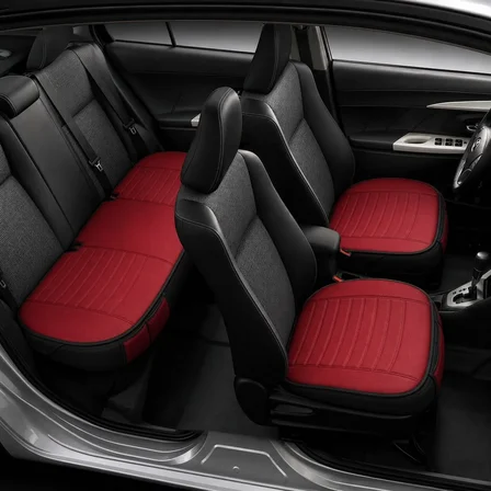 Kia Stonic Araçlara Uyumlu Premium Deri 3 Parça Oto Koltuk Minderi Araca Uyumlu 4 Mevsim Kolay Montaj