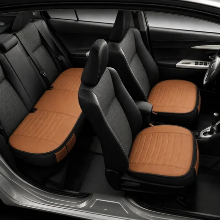 Toyota C-HR Araçlara Uyumlu Premium Deri 3 Parça Oto Koltuk Minderi Araca Uyumlu 4 Mevsim Kolay Montaj