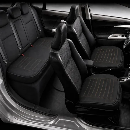 Skoda Kodiaq Araçlara Uyumlu Premium Deri 3 Parça Oto Koltuk Minderi Araca Uyumlu 4 Mevsim Kolay Montaj