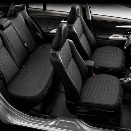 Hyundai Accent Admire Araçlara Uyumlu Premium Deri 3 Parça Oto Koltuk Minderi Araca Uyumlu 4 Mevsim Kolay Montaj