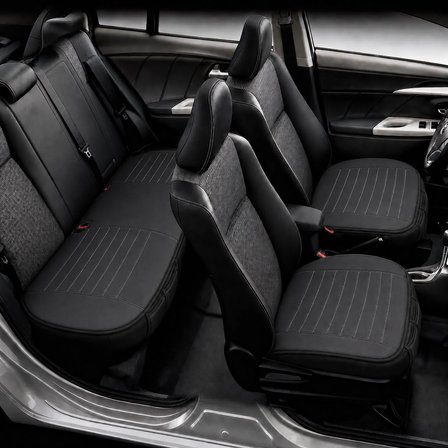 Hyundai Getz Araçlara Uyumlu Premium Deri 3 Parça Oto Koltuk Minderi Araca Uyumlu 4 Mevsim Kolay Montaj