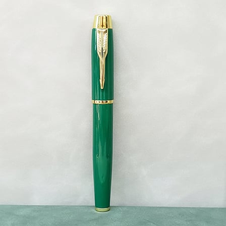 Premium Ofis Malzemesi Günlük Kullanım Şık Gereç Yeşil Metal Roller Kalem