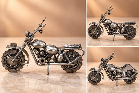Özel Seri Kullanışlı Aksesuar Metal Bilyeli Motor Battal Boy