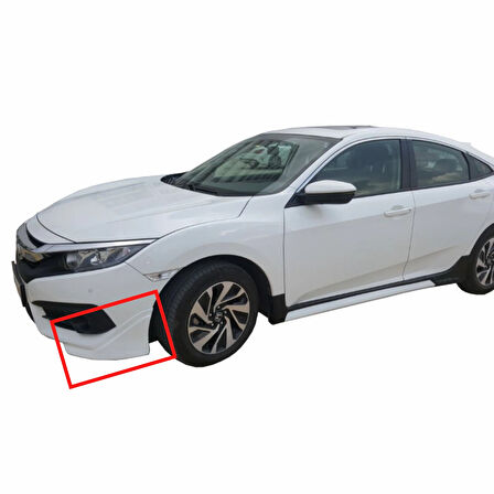 HONDA FC5 2015-2018 ÖN TAMPON FLAP (( BOYASIZ ))