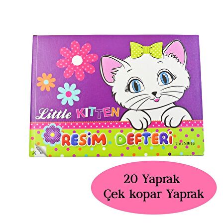 Çınar Uninote Resim Defteri Dikişli Küçük Boy A5 20 Yaprak 3 Adet 