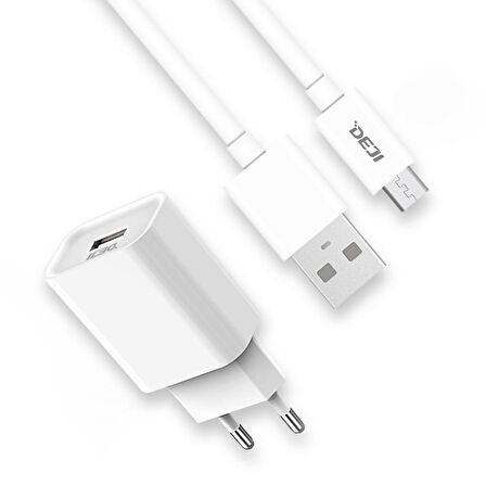 Deji General Mobile One 4G / One M7 Şarj Aleti Seti 10W Micro USB