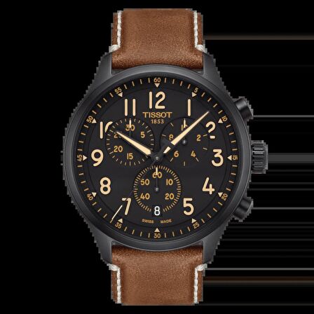  TİSSOT CHRONO XL T116.617.36.052.03 UNİSEX KOL SAATİ	