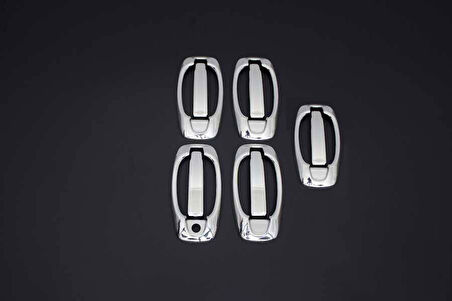 Fiat Fiorino Krom Kapı Kolu 5 Kapı 10 Prç 2008 Üzeri (Set)