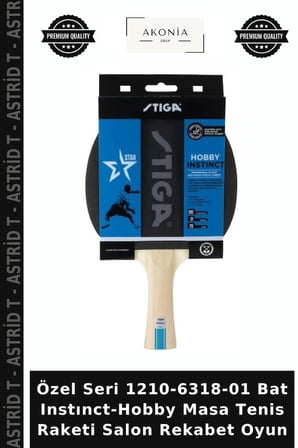 Özel Seri 1210-6318-01 Bat Instınct-Hobby Masa Tenis Raketi Salon Rekabet Oyun
