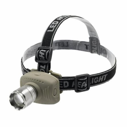 Premium Single Sword Power Head Lamp - Pilli Kafa Lambası Seyahat Aleti Pratik Lamba Gece Yürüyüşü
