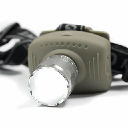 Premium Single Sword Power Head Lamp - Pilli Kafa Lambası Seyahat Aleti Pratik Lamba Gece Yürüyüşü