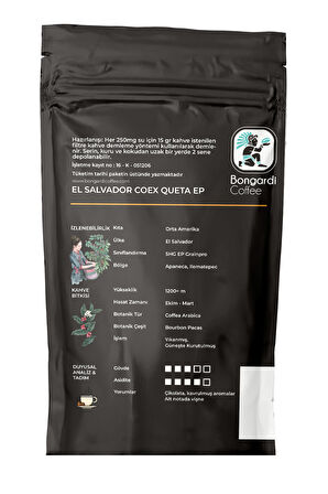 Meksika El Salvador Santos Yöresel Öğütülmüş Filtre Kahve Seti 3 x 200 g