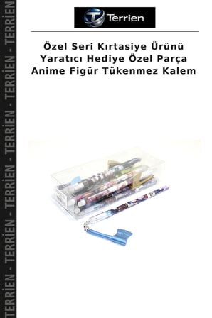 Özel Seri Kırtasiye Ürünü Yaratıcı Hediye Özel Parça Anime Figür Tükenmez Kalem