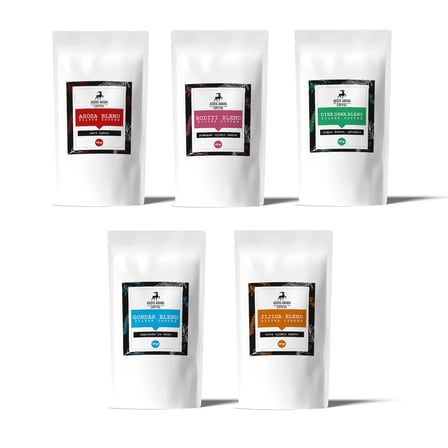 5x100 Gr Orijinal Etiyopya Kahveleri / Çekirdek Kahve, Filtre Kahve, Espresso Kahve