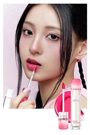 Yapışkanlık Hissi Vermeyen Yoğun Işıltılı Tint Clio Crystal Glam Tint (10 Baby Berry)