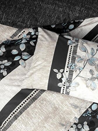 Cotton Box Tek Kişilik Nevresim Takımı Lahlare Antrasit