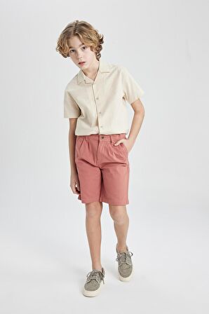 DeFacto Erkek Çocuk Gabardin Şort B8940A824SPBR495