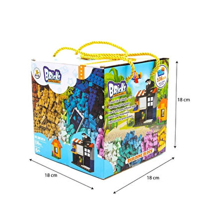 SM-1014 Bricks 536 Parça Lego