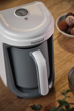 Homend Pottoman 1830H Türk Kahve Makinesi - Krem