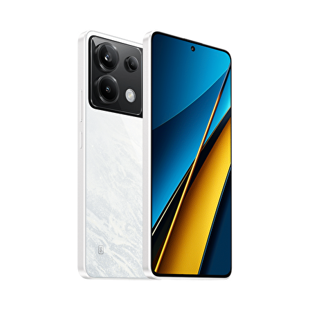 Poco X6 5G Beyaz 256 GB 12 GB Ram Akıllı Telefon (Poco Türkiye Garantili)