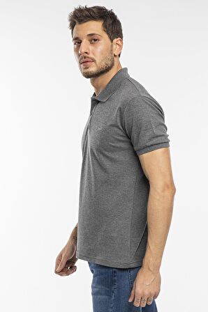 Slazenger SALVATOR Erkek T-Shirt Antrasit