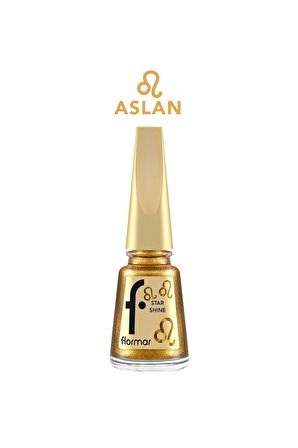 Flormar Aslan Burcu - Star Shine Yüksek Pigmentli & Parlak Bitişli Metalik Oje