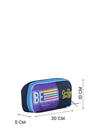 Be Happy Tek Bölmeli Unisex Çocuk Kalem Kutusu