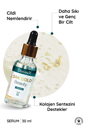 Derminix 24K Gold Beauty Serum