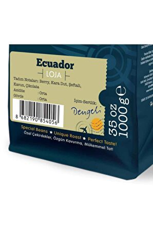 Moliendo Ecuador Loja Yöresel Kahve ( Çekirdek Kahve ) 1000 G.