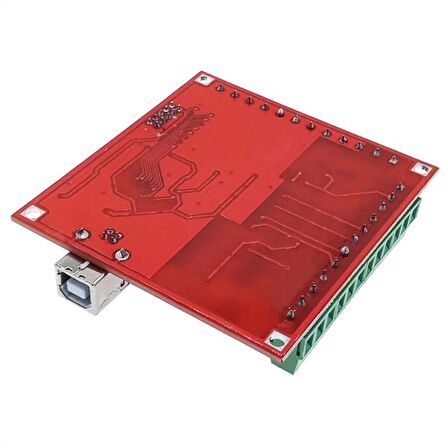 4 Eksen USB MACH3 100 Khz CNC Step Motor Sürücü Kartı