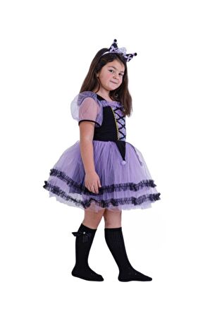 Kuromi Kız Çocuk Kostümü