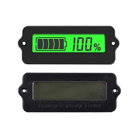 LY6W 12V LCD Batarya Kapasite Göstergesi