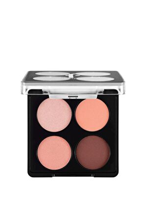 Flormar Mat & Işıltılı Far Paleti (pembe-kahve) - Color Eyeshadow Palette - 008 Fall In Love - 8682536051224