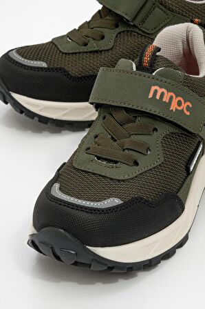 mnpc Erkek Çocuk Haki Su Geçrmez Outdoor Ayakkabı