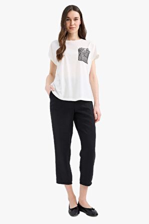 Harem Basic Düz Paça Pantolon