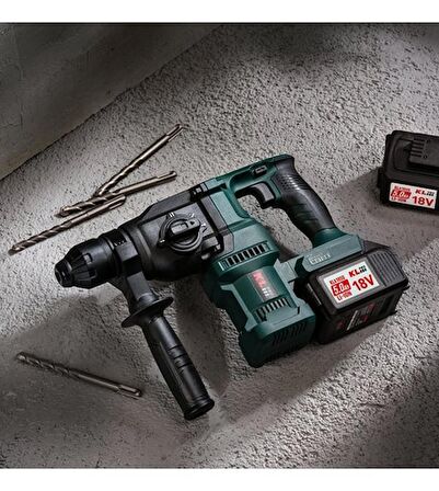 KLPro 18V 5.0 AH ŞARJLI PNÖMATİK MATKAP KLPM18BH-50