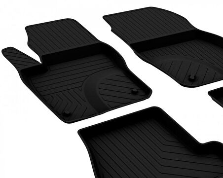 Ford Focus 3.5 Makyajlı Sedan Ferrous 4D Havuzlu Kauçuk Paspas 2015 2019