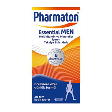 Pharmaton Essential Men 30 Tablet - AROMASIZ