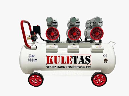 Kuletaş Sessiz Hava Kompresör 3 hp 100 lt