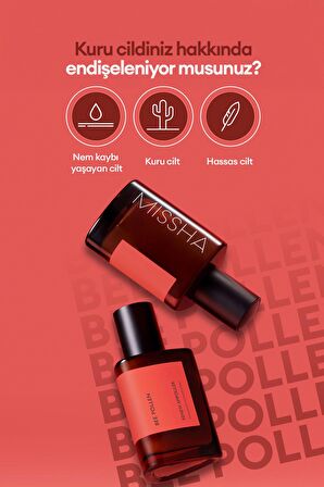 Kuru ve Cansız Ciltler için Arı Poleni İçerikli Bakım Ampul Missha Bee Pollen Renew Ampouler