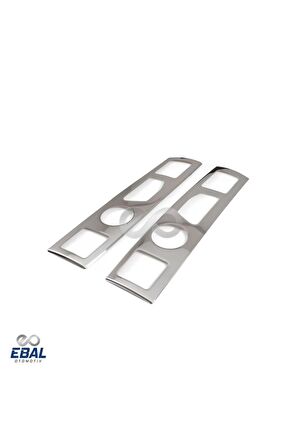 Fiat Ducato Krom ABS Stop Çerçevesi 2 Prç. 2006-2014 Arası