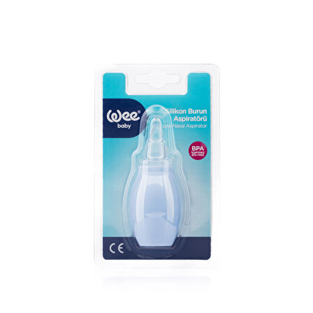 Wee Baby Silikon Burun Aspiratörü - MAVİ