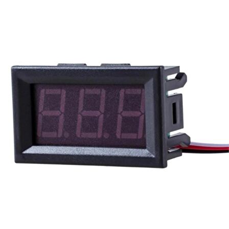 0.56 inç 0-99.9V DC LED Dijital Kırmızı Voltmetre