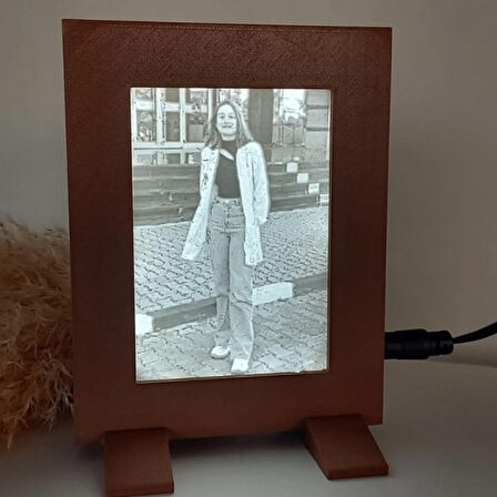 Kişiye özel 3D led ışıklı fotoğraf ve çerçeve