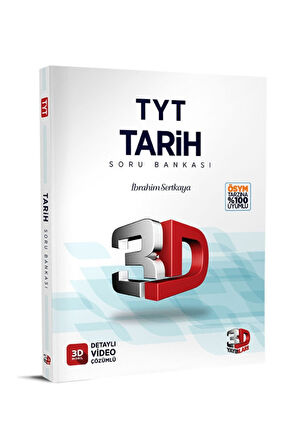 TYT Tarih Güçlendiren Soru Bankası+ 2024 TYT 3D Tarih Soru Bankası