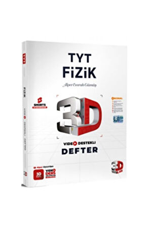TYT Fizik Video Destekli Defter