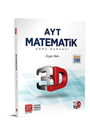 3d Yayınları Ayt Matematik Soru Bankası