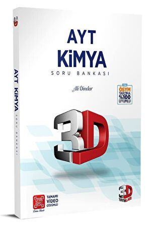 Ayt 3d Kimya Soru Bankası