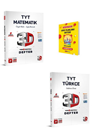 TYT Matematik ve Türkçe Video Destekli Defter