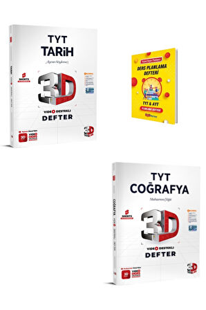 TYT Tarih ve Coğrafya Video Destekli Defter